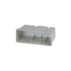 EATON INDUSTRIES - Calotta per piastra da incasso 5 posizioni di montaggio M22-H5 cassetta incasso 5 fori grigio.
