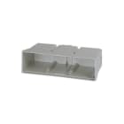 EATON INDUSTRIES - Calotta per piastra incasso 6 posizioni montaggio M22-H6 cassette 6 fori grigio.
