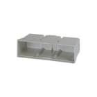 EATON INDUSTRIES - Calotta per piastra incasso 6 posizioni montaggio M22-H6 cassette 6 fori grigio.