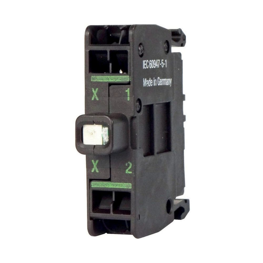 EATON INDUSTRIES - Elemento LED verde, fissaggio base cage clamp M22-CLEDC230-G 85-264VAC CUST.