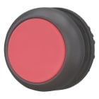 EATON INDUSTRIES - Pulsante RMQ Titan piatto ad impulso rosso senza scritta Anello frontale colore nero M22S D R PULS FILO GHIERA.