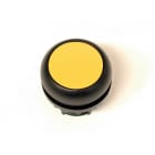 EATON INDUSTRIES - Pulsante RMQ Titan piatto ad impulso giallo senza scritta Anello frontale colore nero M22S D Y PULS FILO GHIERA.