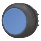 EATON INDUSTRIES - Pulsante RMQ Titan piatto impulso azzurro senza scritta Anello frontale colore nero M22S D B FILO GHIERA.