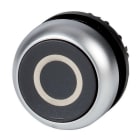 EATON INDUSTRIES - M22 DR S X0 Pulsante Filo Ghiera Piatto Nero 0 Permanente