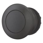 EATON INDUSTRIES - Pulsante fungo RMQ-Titan impulso nero senza scritta Ghiera frontale colore neutro.