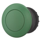 EATON INDUSTRIES - Pulsante fungo RMQ-Titan impulso verde senza scritta ghiera frontale nero M22S-DP-G senza capsula.