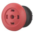 EATON INDUSTRIES - Pulsante fungo RMQ-Titan impulso rosso senza capsula anello frontale nero M22S-DP-R-X.