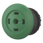 EATON INDUSTRIES - Pulsante fungo RMQ-Titan impulso verde senza capsula ghiera frontale nero M22S-DP-G-X.