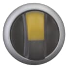 EATON INDUSTRIES - Sel. luminoso M22-WLK-Y con leva 2 posizioni giallo, impugnatura instabile.