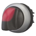EATON INDUSTRIES - Selettore luminoso RMQ-Titan con maniglia ad impulso 3 posizioni rosso ghiera frontale colore titanio M22-WLK3-R SEL. LUM LEVA 3 POS. IMP. ROS.