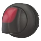 EATON INDUSTRIES - Selettore luminoso RMQ-Titan con maniglia ad impulso 3 posizioni rosso ghiera frontale colore nero M22S-WLK3-R SEL. LEVA 3 POS. IMP. RO.