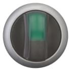 EATON INDUSTRIES - Selettore luminoso RMQ-Titan con maniglia ad impulso 3 posizioni verde ghiera frontale colore titanio M22-WLK3-G SEL LEVA 3 POS IMP VER