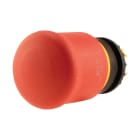 EATON INDUSTRIES - Pulsante d'emergenza/off, RMQ-Titan, fungo 38 mm, Non illuminato, Sblocco trazione, rosso, giallo, RAL 3000, M22-PV opaco. 216876