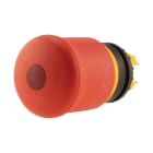 EATON INDUSTRIES - Pulsante arresto emergenza/off, RMQ-Titan, fungo 38 mm, Illuminato LED, Sblocco trazione, rosso giallo RAL 3000, M22-PVL Puls emergenza, Illuminato. 216878