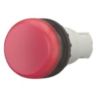 EATON INDUSTRIES - Indicatore luminoso RMQ-Titan annegato senza elementi luminosi per lampade a incandescenza, al neon e LED fino a 2,4 W con portalampada B M22-LC-R.