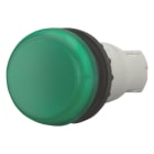 EATON INDUSTRIES - Indicatore luminoso RMQ-Titan annegato senza elementi per lampade a incandescenza, neon e LED fino a 2,4 W con portalampada B M22-LC-G.