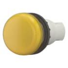 EATON INDUSTRIES - Indicatore luminoso RMQ-Titan annegato senza elementi per lampade a incandescenza, neon e LED fino a 2,4 W con portalampada B M22-LC-Y.