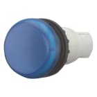 EATON INDUSTRIES - Indicatore luminoso RMQ-Titan annegato senza elementi per lampade a incandescenza, neon e LED fino a 2,4 W con portalampada B M22-LC-B.