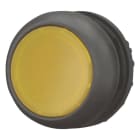 EATON INDUSTRIES - Pulsante luminoso RMQ-Titan annegato instabile giallo senza scritta Ghiera frontale colore nero M22S-DL-Y FILO GHIERA IMP.