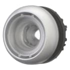 EATON INDUSTRIES - Pulsante luminoso RMQ-Titan annegato ad impulso senza capsula anello frontale colore titanio M22-DL-X filo ghiera.
