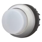 EATON INDUSTRIES - Pulsante luminoso, sporgente, bianco, ad impulso.