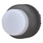 EATON INDUSTRIES - Pulsante luminoso RMQ-Titan sporgente ad impulso bianco senza scritta anello frontale colore nero M22S-DLH-W puls luminoso sporgente imp bianc.