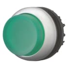 EATON INDUSTRIES - Pulsante luminoso, verde, sporgente, ad impulso.