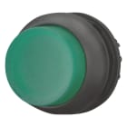 EATON INDUSTRIES - Pulsante luminoso RMQ-Titan verde sporgente instabile senza scritta anello frontale nero M22S-DLH-G.