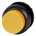 EATON INDUSTRIES - Pulsante luminoso RMQ-Titan, sporgente, instabile, giallo, senza scritta, Ghiera frontale colore nero M22S-DLH-Y PULS LUM SPORGENTE IMP GIALL.
