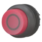 EATON INDUSTRIES - Pulsante luminoso RMQ-Titan, sporgente ad impulso rosso con dicitura anello frontale colore nero M22S-DLH-R-X0 puls luminoso sporg imp rosso o.