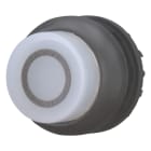 EATON INDUSTRIES - Pulsante luminoso RMQ-Titan sporgente ad impulso bianco inciso con 0 Ghiera frontale colore nero M22S-DLH-W-X0 PULS LUM SPORG IMP BIANCO.