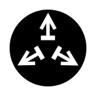 EATON INDUSTRIES - Capsula nero piatto simbolo rilascia m22-xd-s-x15 cal puls opaco. 218181