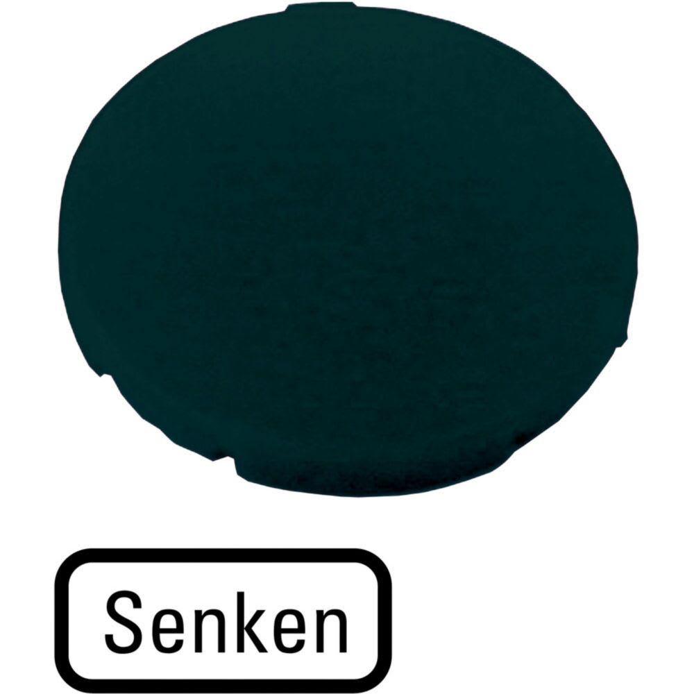EATON INDUSTRIES - Capsula nero piatto DECREASE M22 XD S D18 CAL PULS OPACO PIATT AZZ TE. 218193