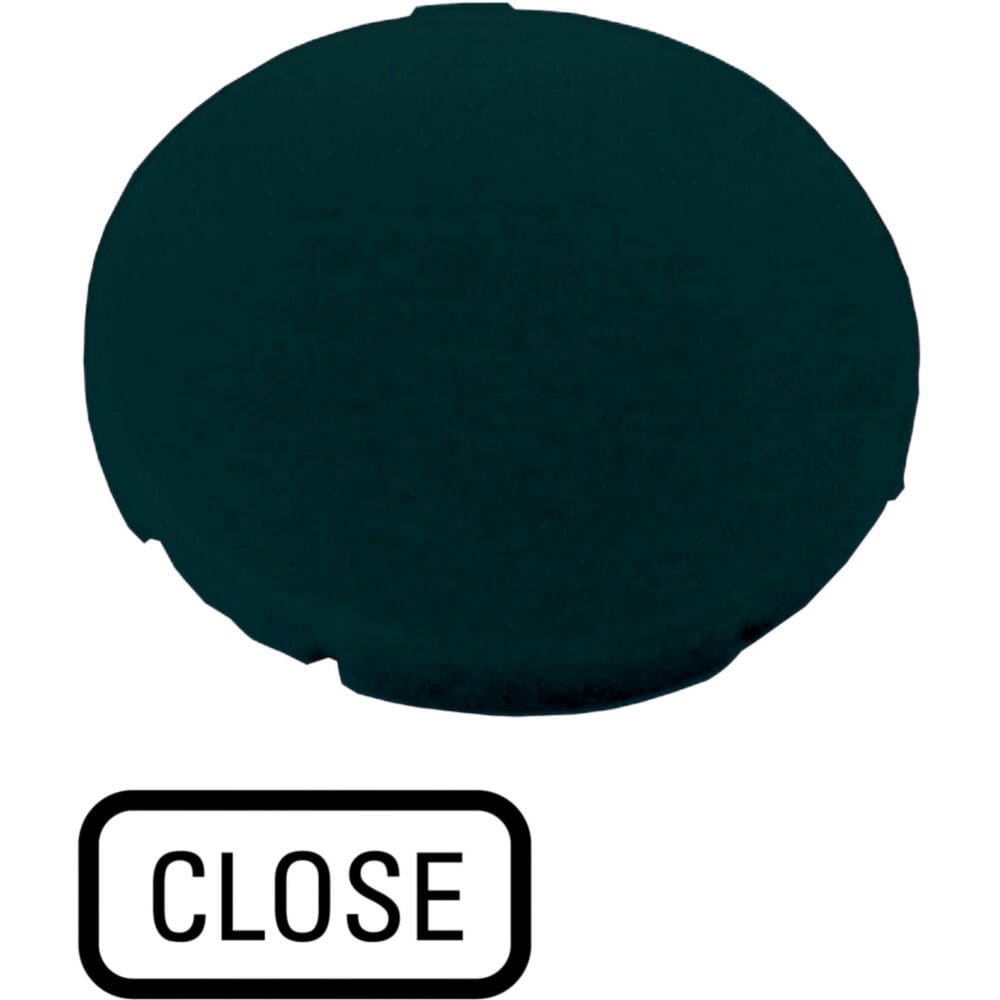 EATON INDUSTRIES - Capsula nero piatto close m22 xd s gb2 cal puls opaco piatt nero t.