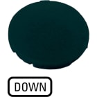 EATON INDUSTRIES - Capsula nero piatto down m22 xd s gb4 cal puls opaco.
