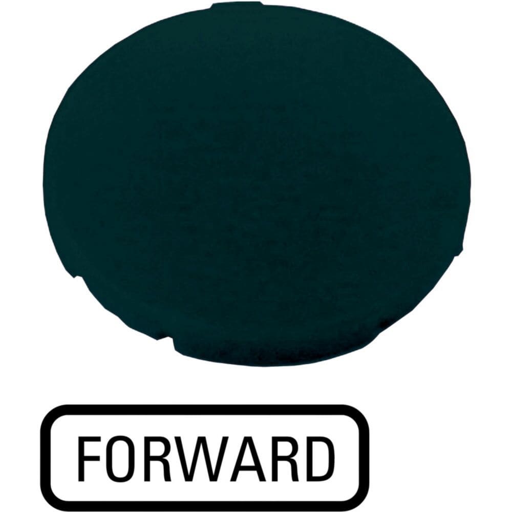 EATON INDUSTRIES - Capsula nero piatto forward m22-xd-s-gb15 cal puls opac piatt nero t.