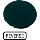 EATON INDUSTRIES - Capsula nero piatto reverse m22 xd s gb16 cal puls opac piatt nero t.