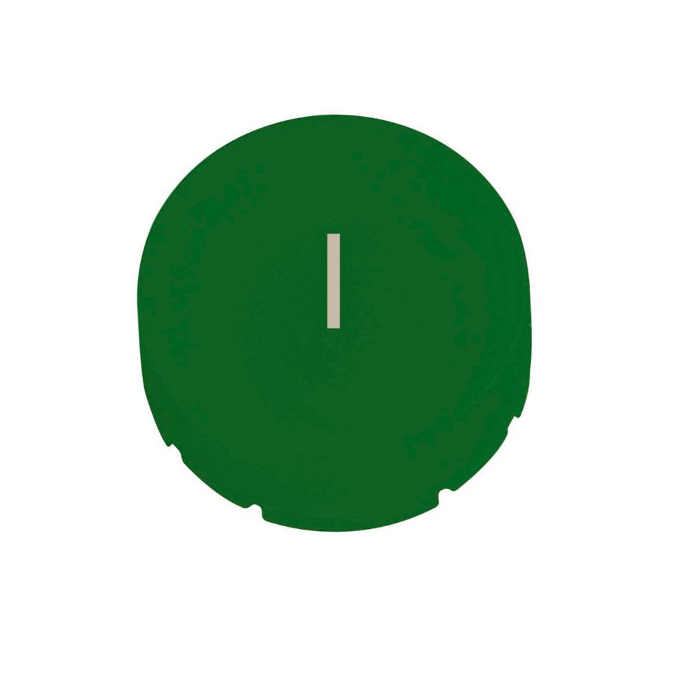 EATON INDUSTRIES - Capsula verde in rilievo M22-XDH-G-X1 CAL PULS OPAC SPORG.