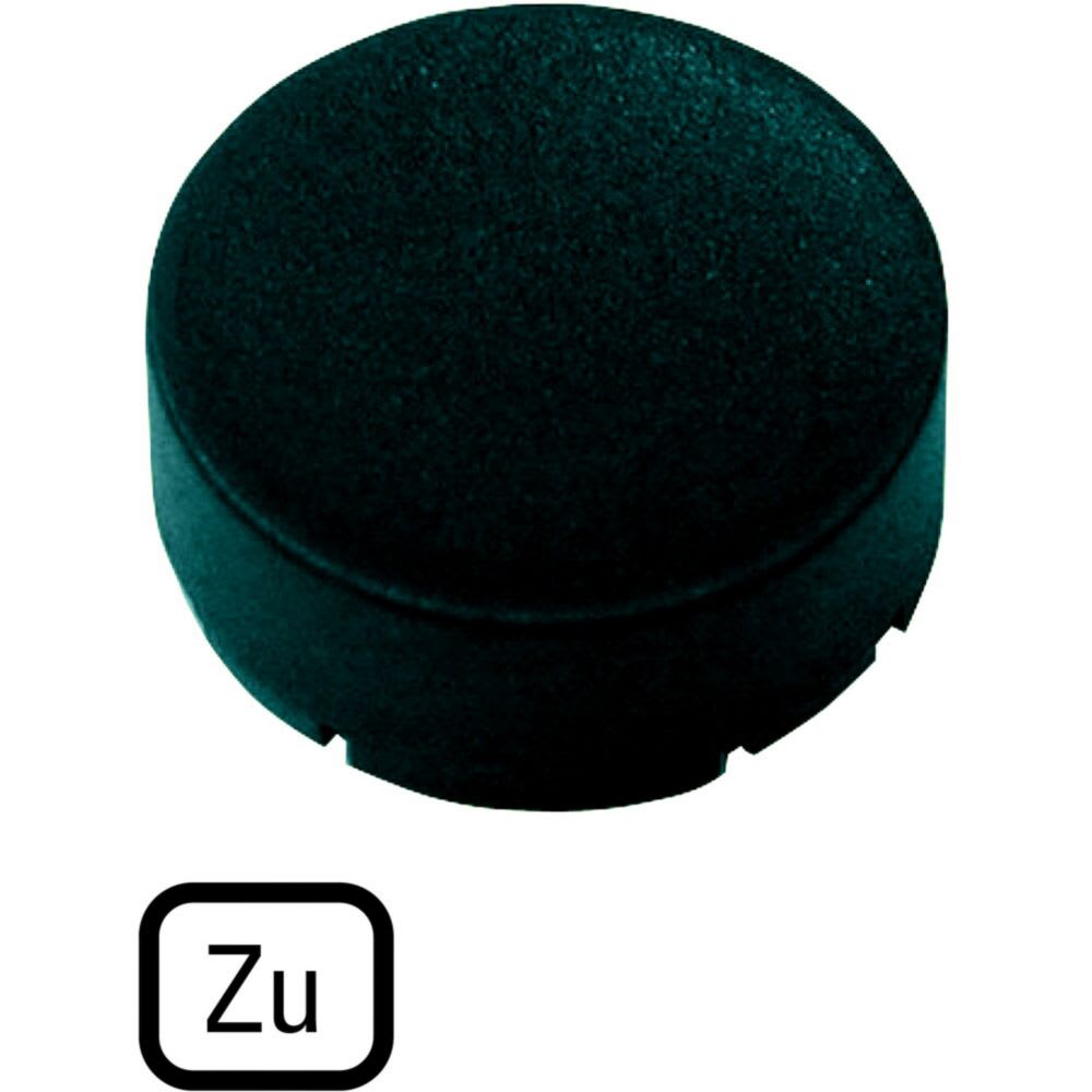 EATON INDUSTRIES - Capsula nero in rilievo TO M22-XDH-S-D2 CAL PULS OPAC SPOR NER TEST.