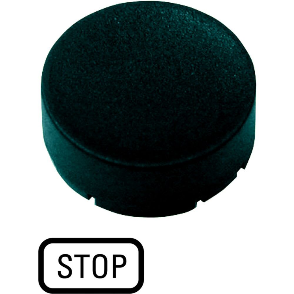 EATON INDUSTRIES - Capsula nero in rilievo M22-XDH-S-GB0 CAL PULS OPAC SPORG.
