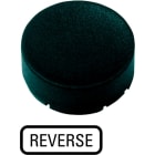 EATON INDUSTRIES - Capsula nero in rilievo REVERSE M22 XDH S GB16 CAL PULS OPAC SPOR NERO T.