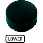 EATON INDUSTRIES - Capsula nero in rilievo M22 XDHS GB18 cal puls opac spor nero.