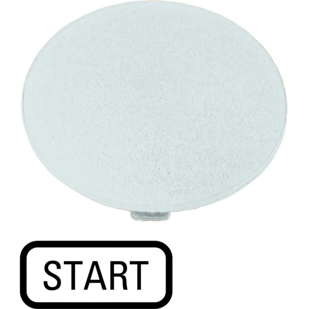 EATON INDUSTRIES - Capsula fungo nero START M22-XDP-W-GB1 CAL PULS FUNGO BIANCO TEST.