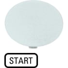 EATON INDUSTRIES - Capsula fungo nero START M22-XDP-W-GB1 CAL PULS FUNGO BIANCO TEST.