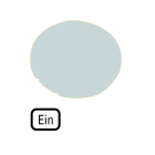 EATON INDUSTRIES - Lente per pulsante piatta bianca EIN M22-XDL-W-D6 CAL PULS LUM.