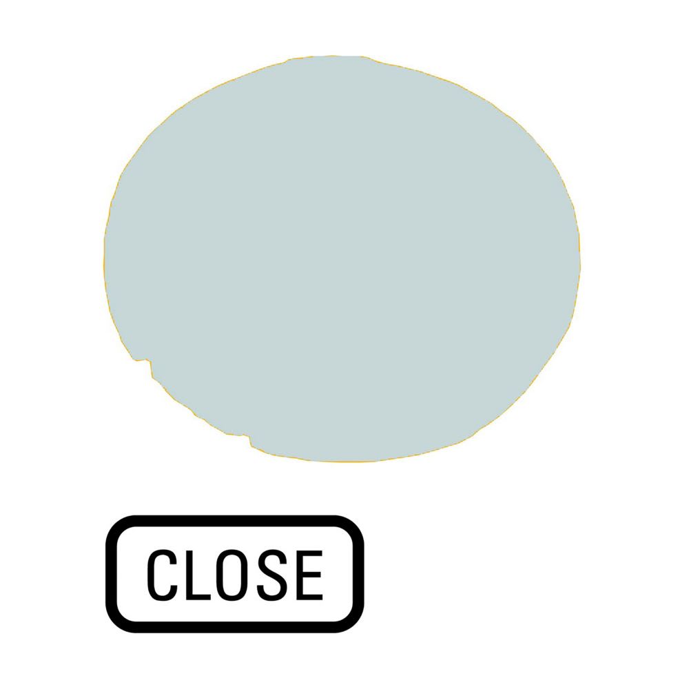 EATON INDUSTRIES - Lente per pulsante piatta bianca CLOSE M22-XDL-W-GB2 CAL PULS LUM.