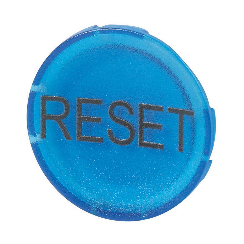 EATON INDUSTRIES - lente per pulsante blu piatto reset m22 xdl b gb14 cal lum te 218336