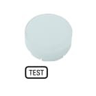 EATON INDUSTRIES - Lente per pulsante, bianco in rilievo, test M22-XDLH-W-GB9 cal puls lum spor bianc.