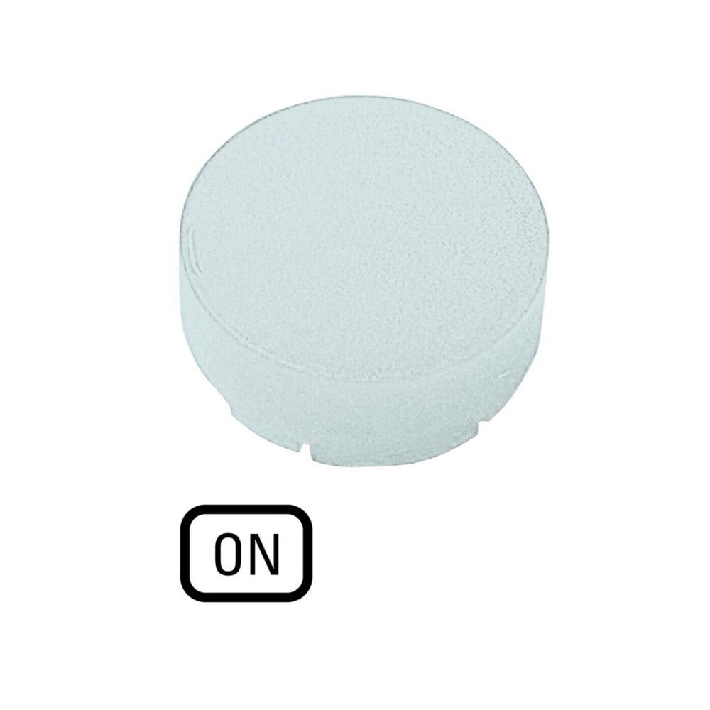 EATON INDUSTRIES - Lente per pulsante, bianco in rilievo, ON M22-XDLH-W-GB6 CAL PULS LUM SPOR BIANC T.