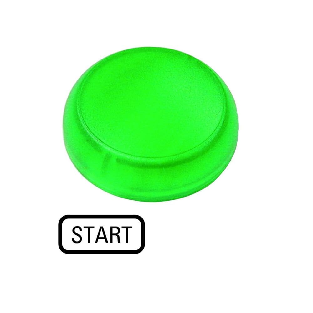 EATON INDUSTRIES - lente indicatore luminoso verde annegato start m22-xl-g-gb1 pia t